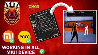 FREE FIRE MIUI PANEL |  FREE FIRE MIUI HACK | FREE FIRE REDMI POCO HACK | OB52 UPDATE #panel #ff 
