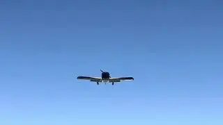 N122TK landing at U56. RV7 taildragger.