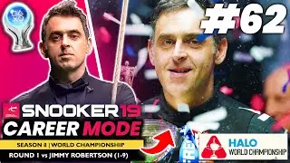 WORLD CHAMPIONSHIP BEGINS! | Snooker 19 PS5 Ronnie O&rsquo;Sullivan Career Mode S8 #62