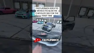 FASTLIFENICK GOES TO MEXICO TO SLIDE HIS 300 #fastlifenick #content #funny #cartok #hellcat #cars