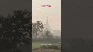 Shravasti is one of the most revered sites in Buddhism. #shravasti #uttarpradesh