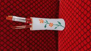 Ponds powder bottle craft/best out of waste/flower vase making#shorts