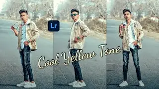Get this COOL YELLOW TONE in Lightroom || Direct Preset link ||