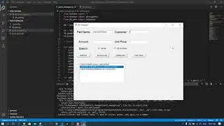 Python Tkinter GUI - SQLite3 - Parts Manager