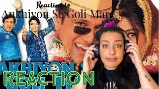 REACT TO: Ankhiyon Se Goli Mare from the movie Dulhe Raja with Govinda & Raveena Tandon