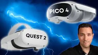 QUEST 2 VS PICO 4 - DER DURCH-DIE-LINSE VERGLEICH! Godrays, Bild, Farben, Passthrough!
