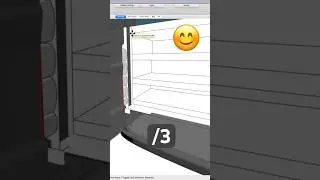The BEST Way to Equally Space Shelves #sketchup #shorts
