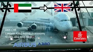 Emirates to London via Dubai Episode 2 EK1 Dubai International to London Heathrow