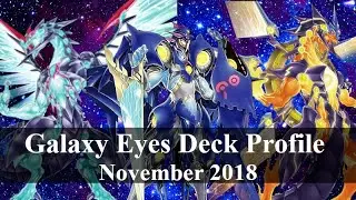 Galaxy Eyes Deck Profile November 2018