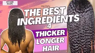 Use Daily for THICKER LONGER Hair | Hair Juice Recipe for Longer Hair | Neki Cakes