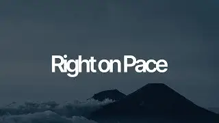 Right on Pace | Minimal Electronic Music for Focus & Flow