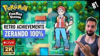 Pokémon FireRed: a LENDA que marcou minha infância começa AGORA! (1ª Vez)