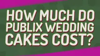 How much do Publix wedding cakes cost?