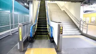 【日立製】JR徳山駅ホーム　昇りエスカレーター