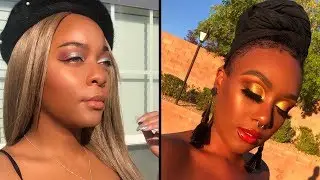 Melanin Makeup Tutorial 🙏🏾👩🏾| Dark Skin Makeup Tutorial ✨ #5
