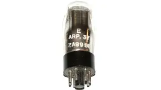 Unboxing a ZA2938 ARP37 (QP25) Double Pentode Vacuum Tube #UnboxingVintageElectronicComponents