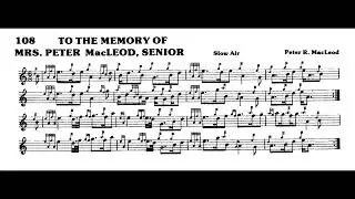 Peter R MacLeod, Sr. - Slow Air in E 