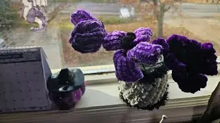 Crochet Flowers Done 2 Ways 