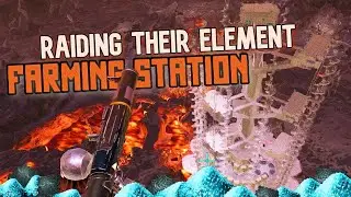 DUO RAIDING THEIR ELEMENT FARMING STATION | Ark Official PvP