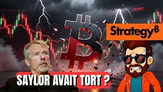 SAYLOR EN PANIQUE ? Bitcoin Explose Sa Strat&eacute;gie !