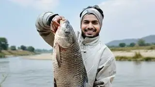 10 kg rohu fish catching video 😱 Big fish 🐠 Rohu machhali pakadne ke tarike 😱 #fishingvideo