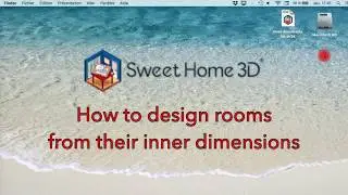 Room Layouts from Inner Dimensions in Sweet Home 3D