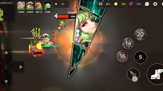 Guardian Tales: World 2 F2P Style vs Invader Director, 3 Revives (Guardian Story Challenge Mode)