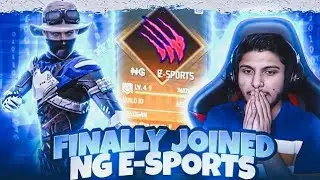 FINALLY I JOINED NG ESPORTS 🔥 @NonstopGaming_