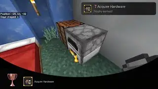 Minecraft PS5 Trophy:  Acquire Hardware