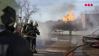 Protecci&oacute;n Contra Incendios: Bomberos industriales y unidad de drones