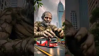 Giant in the City #cute #giant #city