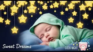Relaxing Mozart Brahms Lullaby 😴 Fall Asleep Quicker 🎵 Baby Sleep 🌙 Pure Relaxation