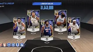 Playing nba infinite dynasty ranked and 3v3 ranked