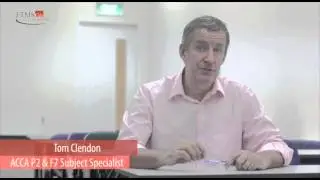 FTMSGlobal ACCA F7 Intensive Revision Course (IRC) May 2015 Intake by Subject Specialist Tom Clendon