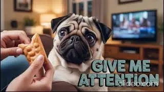 When your pug crave attention