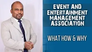 EEMA INDIA- WHAT, HOW & WHY ll EVENT INDUSTRY by Mr UDAY HARISH (GEN SEC, EMAV,  AP HEAD EEMA)