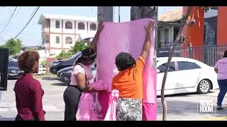 CYRIL&rsquo;S TRANSPORTATION TURNS DAVID STREET PINK TO RAISE AWARENESS OF BREAST CANCER