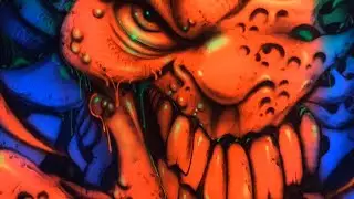 Stuartizm paints some new clowns for our FUNERAL HOUSE