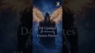 Diablo 4 Klassen-Patch  🔥 Paladin & Geistgeborener Buffs | D4 Updates #diablo4 #patchnotes