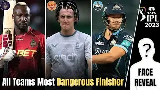 All Teams Most Dangerous Finisher in TATA IPL 2023 | Cricket Ghatak Face Reveal 😍