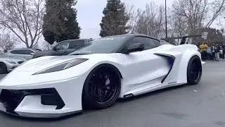 2020 C8 Corvette with Liberty Walk Body Kit
