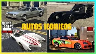 🎬🔥🚗 AUTOS del CINE y TV que Existen en el GTA Online