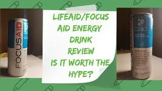 LIFEAID/FOCUSAID REVIEW. AN ALTERNATIVE TO MONSTER/REDBULL?