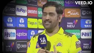 MS Dhoni IPL 2023 final presentation #cskvsgt #ipl2023 #msdhoni #cricket #thala #inspiration