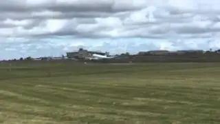 Aer lingus (retro liverly) landing in cork airport