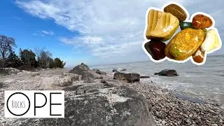 AMAZING ROCKS, GREAT WEATHER! | Winter Rockhounding in Wisconsin