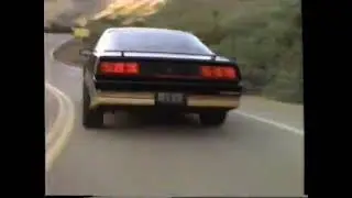 1984 Pontiac Firebird Trans Am National TV Commercial