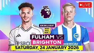 Fulham VS Brighton | English Premier League Match Prediction
