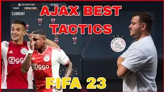 AJAX - BEST FORMATION, CUSTOM TACTICS & PLAYER INSTRUCTIONS! FIFA 23