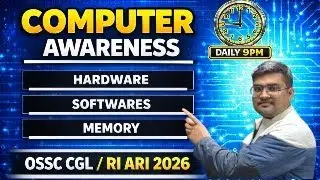 COMPUTER LIVE CLASS FOR OSSC CGL & RI ARI EXAM 2026 I Rajat Sir